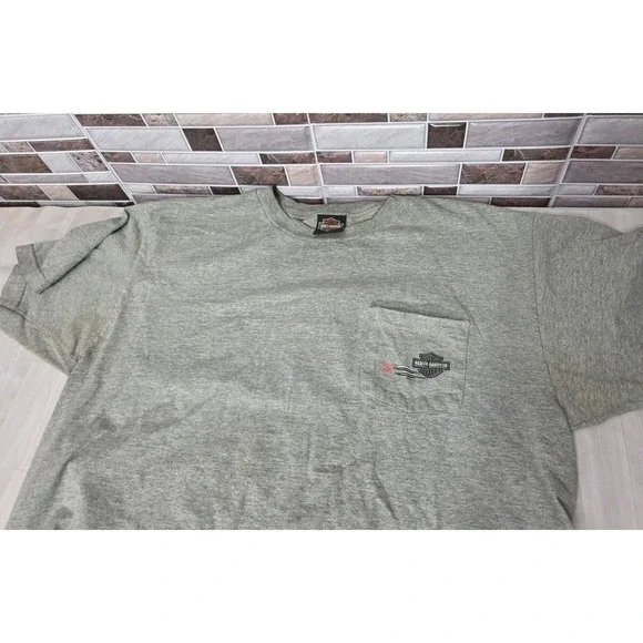 Vintage 2004 Savannah Georgia Harley Davidson T-Shirt XL Oily Distressed Cool... - Picture 2 of 16